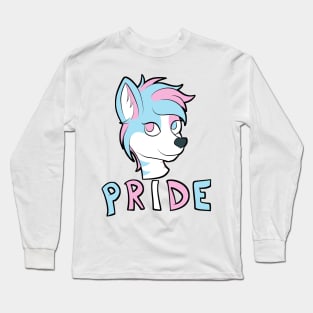 Trans Pride - Furry Mascot Long Sleeve T-Shirt